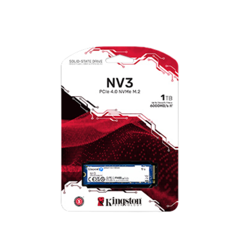 Kingston NV3 M.2 2280 PCIe 4.0 NVMe SSD 1000GB