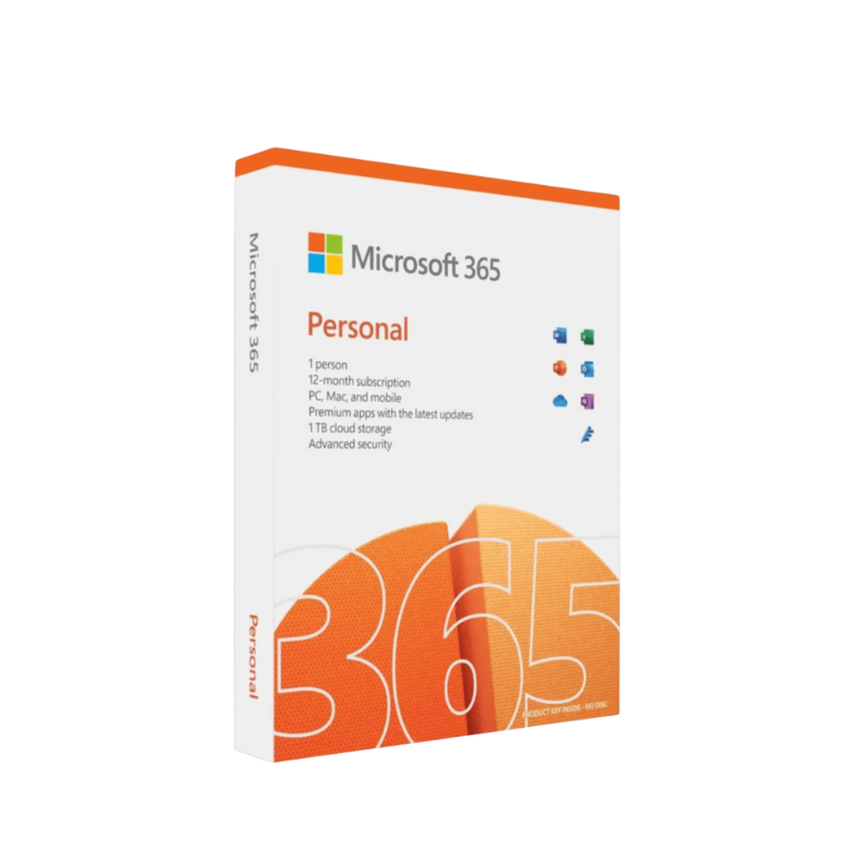 Microsoft 365 Personal - 1 YR Subscription Medialess FPP