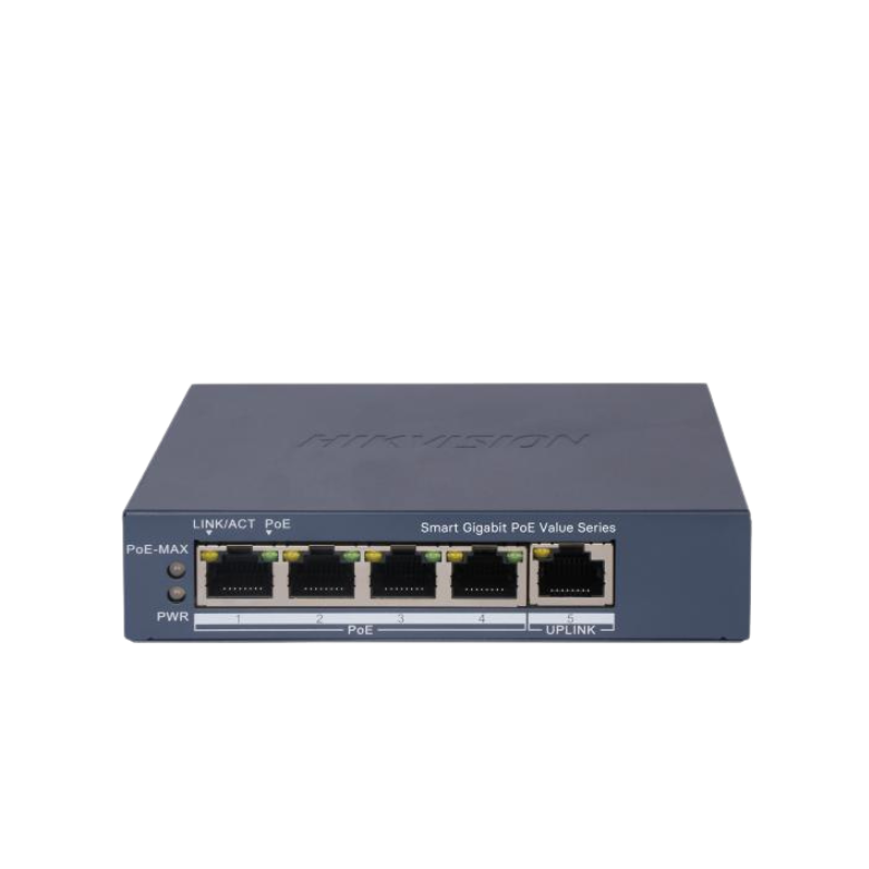 Hikvision 4 Port Gigabit Smart POE Switch