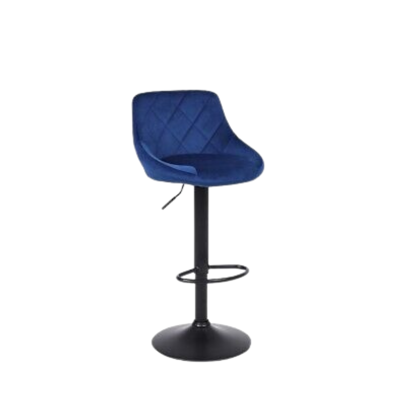 Everfurn Tira Barstool Blue - Single