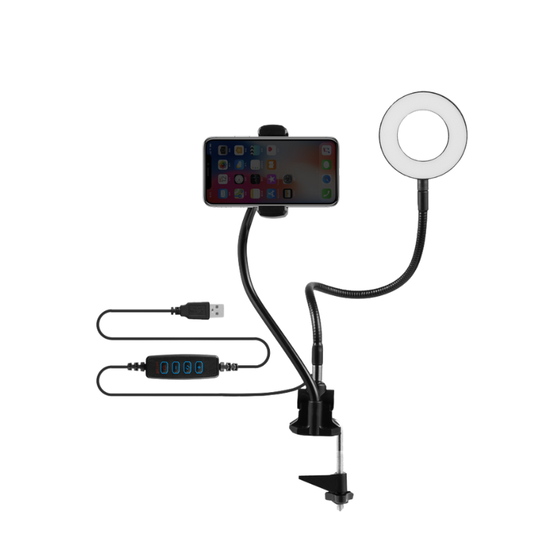 Volkano Insta series Ring light Desk Stand Vlogging Kit