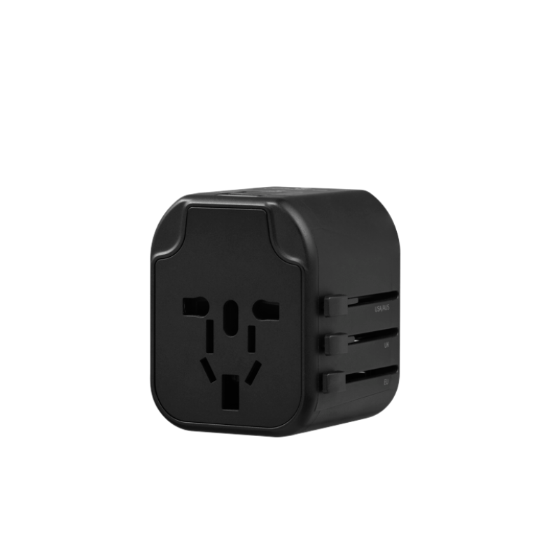 Volkano International Series Travel Adapter with 2 USB