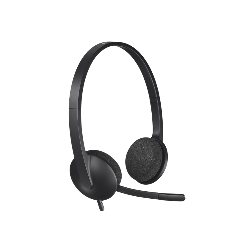 Logitech H340 USB Headset with Noise-Cancelling microphone
